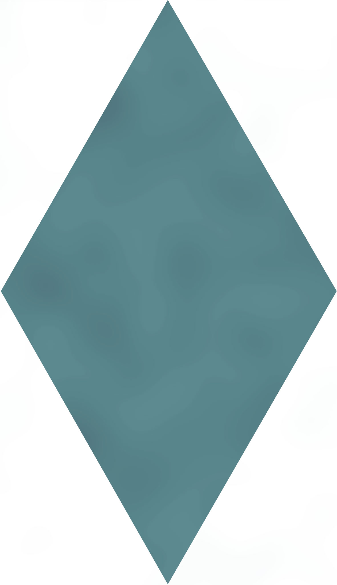 KMD2SRB010BN Декор Риад Бирюзовый глянцевый 13.5x7.8x0.9 - фото 3