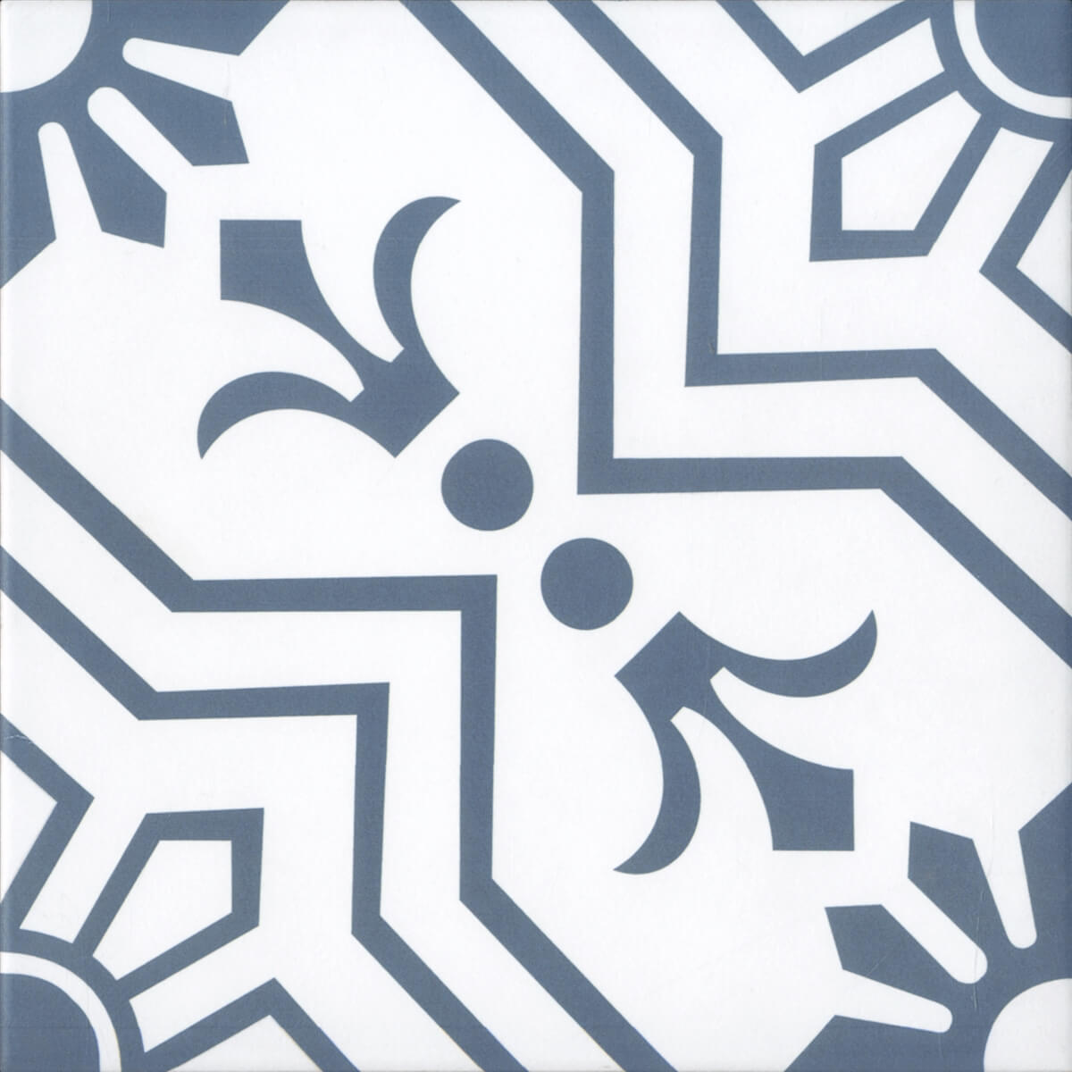 S16861 На пол Samos Blue Matte 20х20