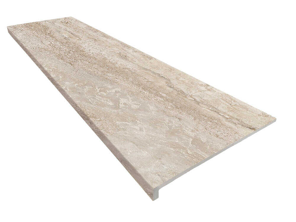 Ступень Marbles Peldano Recto Travertino C-3 33x120