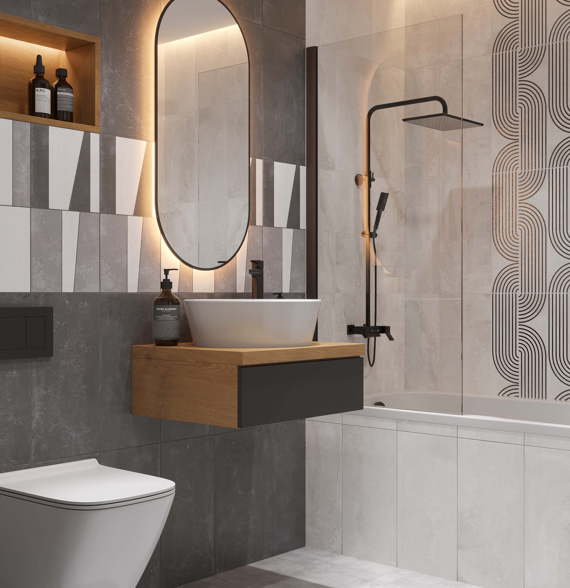 На стену Бордо Светлая 250x500 - фото 2