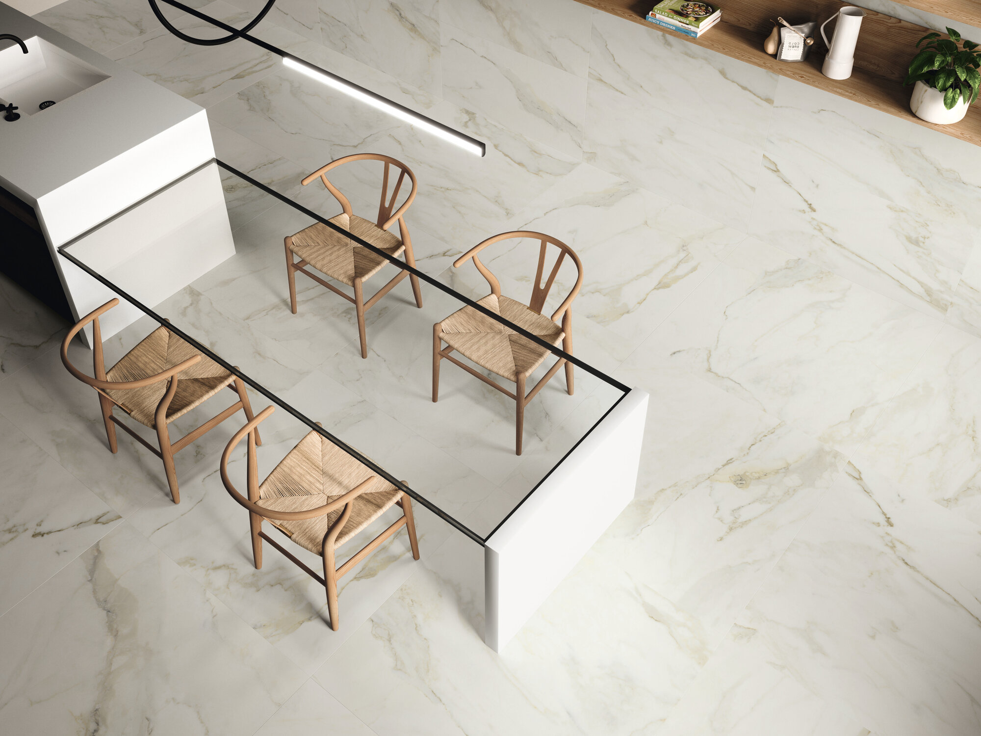 A044260 На пол Supreme Marble R10 Matt Rect 60x60 - фото 4