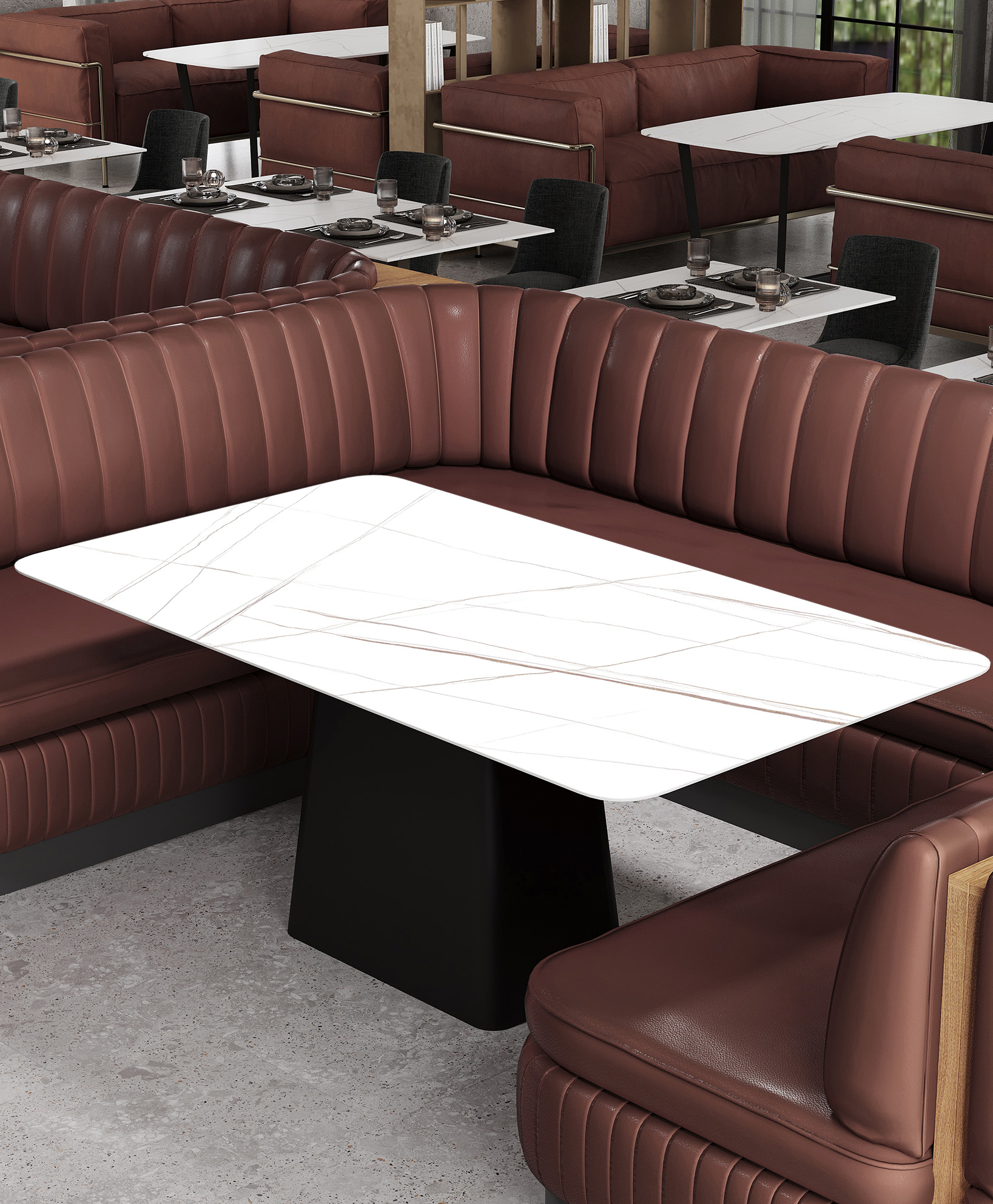 На пол Matt Fancy Antracite Texture 1600х3200х12 - фото 33