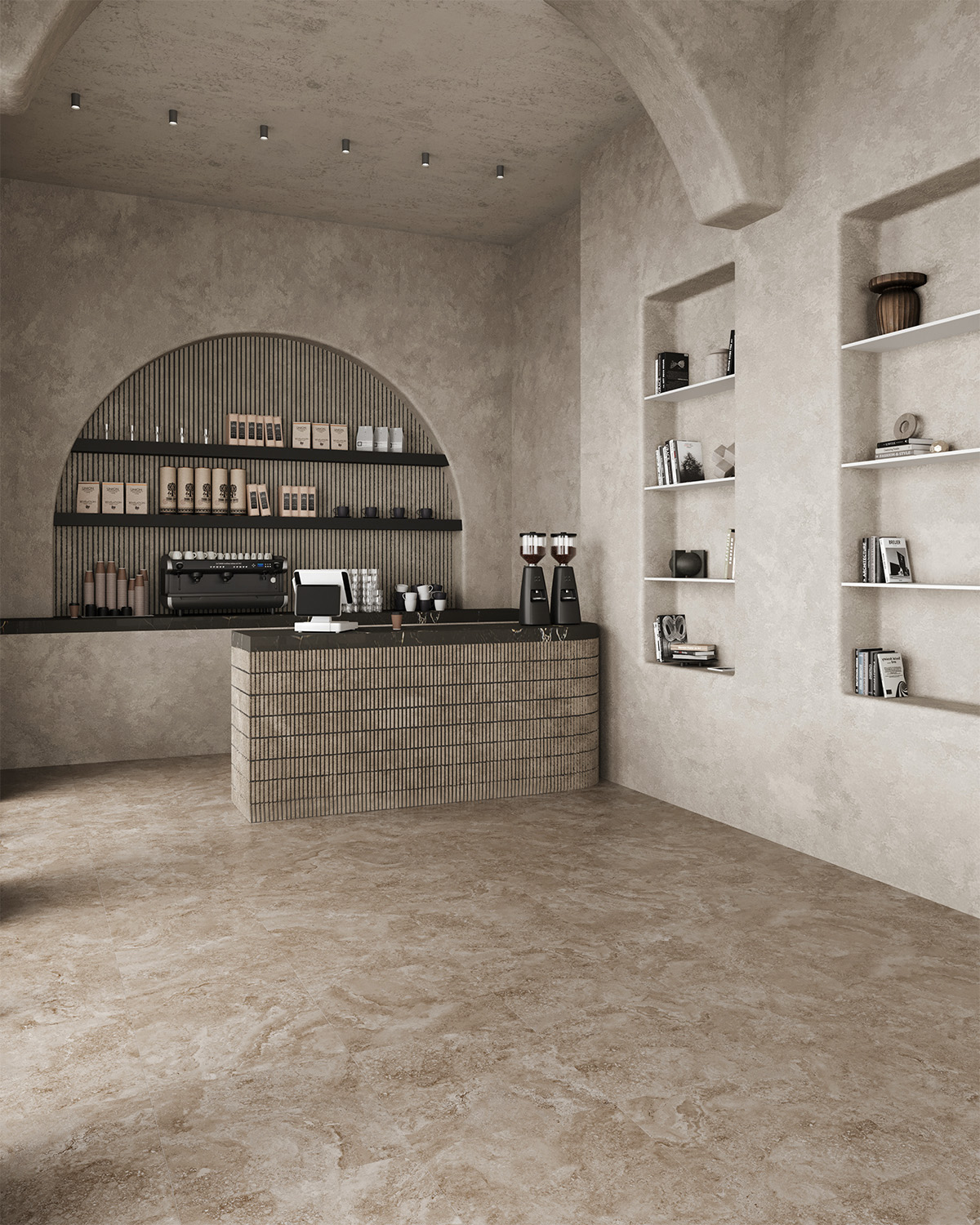 На пол Silk Basaltina Bianco Matt 60x120 - фото 20