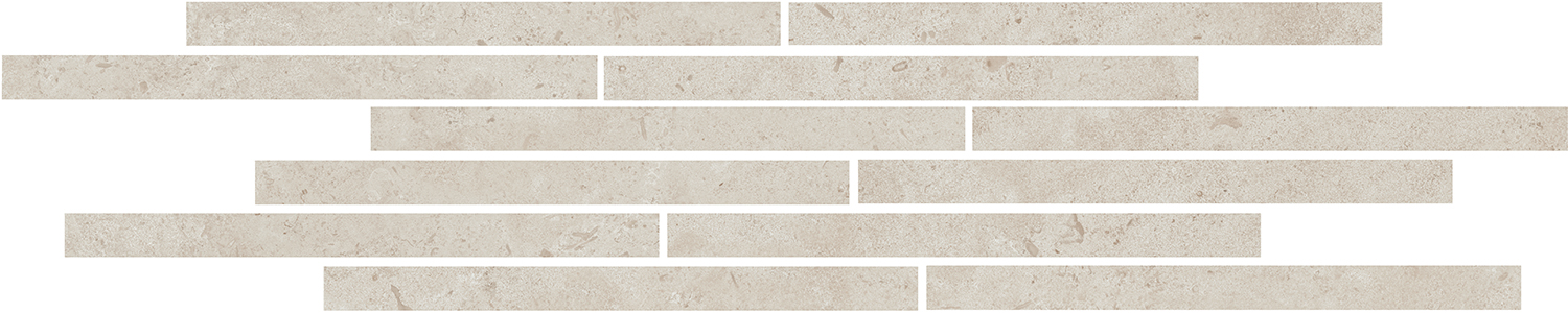 T025/11207 Декор Карму Мозаичный Бежевый Матовый 75х15