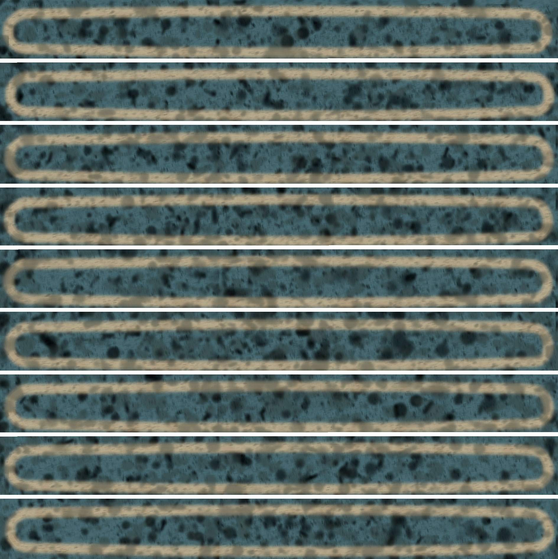 KMD2SOB002BN Декор Далия Чипсет бирюзовый тёмный глянцевый 20x20x0.95 - фото 4