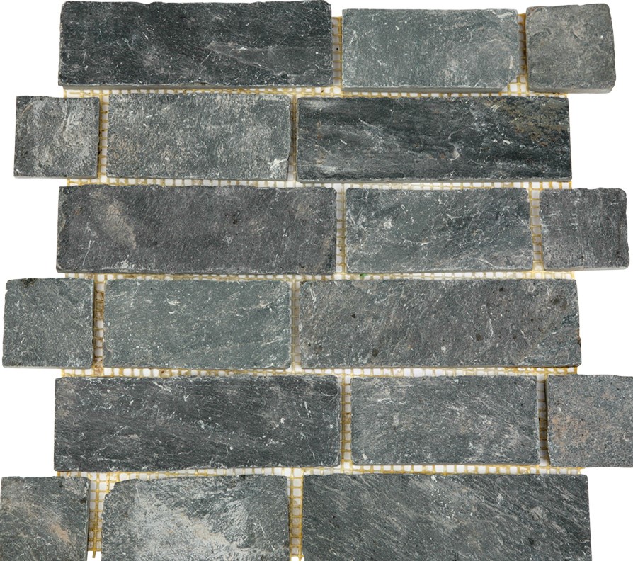 052245 MS0547-51015 На пол Каменная Сланец тёмно-серый 30.5x30.5