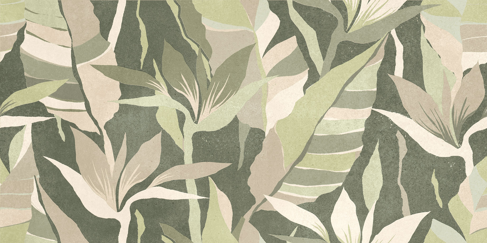 GT245VG На стену Dominica Зеленый тропики 30x60 - фото 3