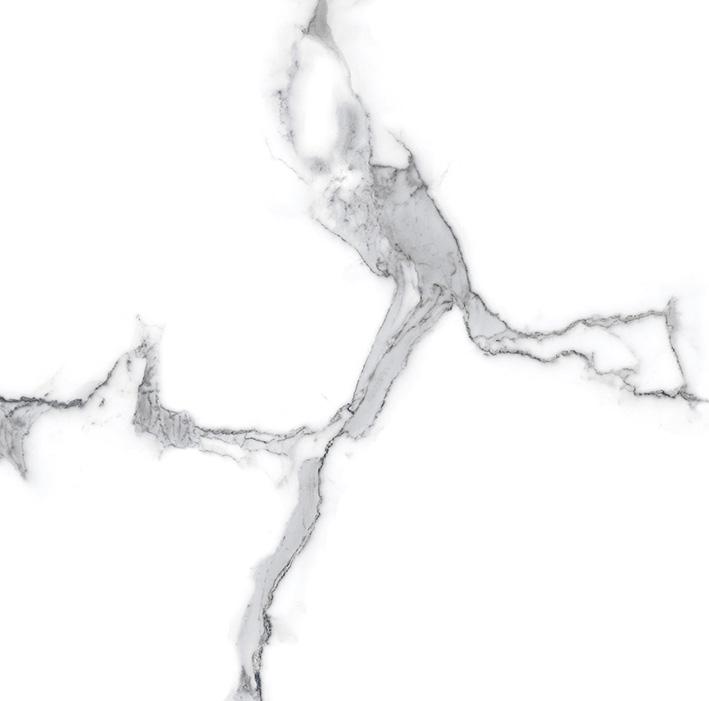 На пол Statuario Crown Белый 60x60 сатинированный