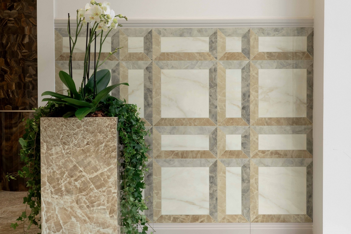 PF60014088 Декор Tarsia Frame Nero Deco Lux 3D Rett 60x120 - фото 12