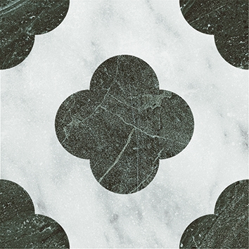 4101196 На пол Dandy Pin White Green 18.6x18.6 - фото 41