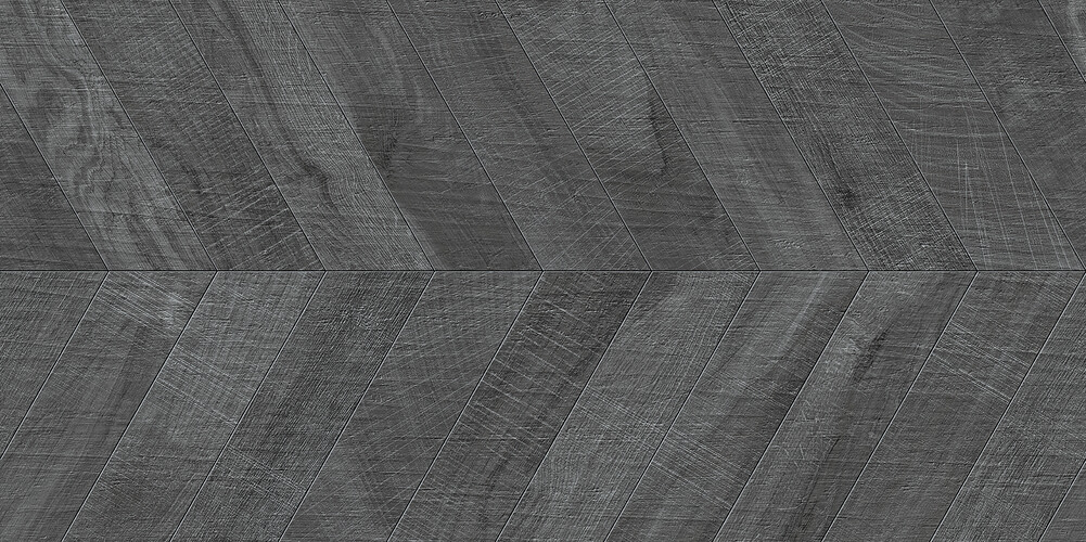 На пол Artwood Chevron Black 120x60