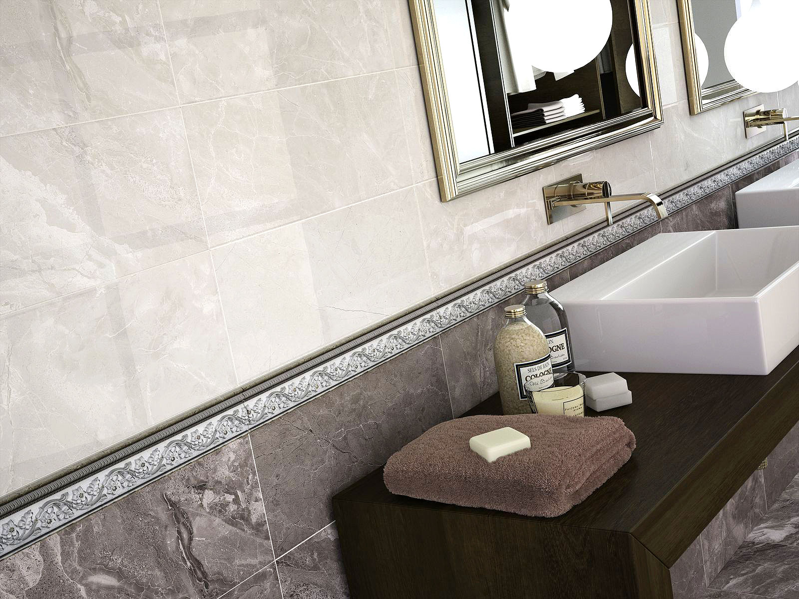 Бордюр Select Zai Grey 7x50 - фото 4