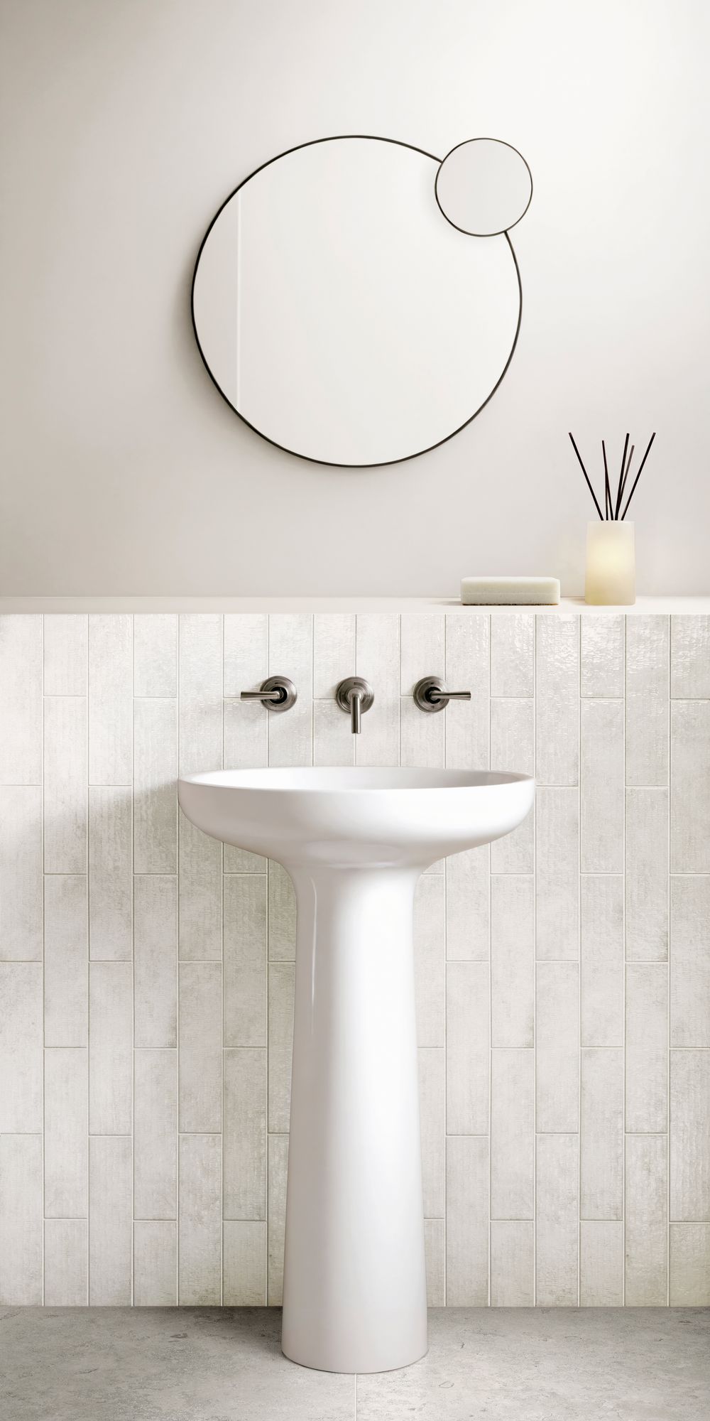 154612 На стену Inciso Brick Earth 7.5x30 - фото 7