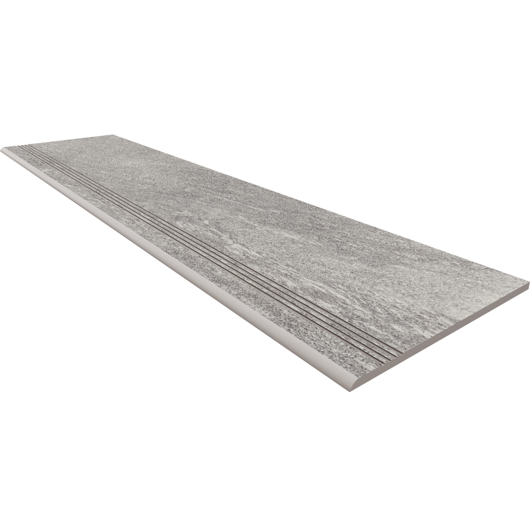 Ступень Tramontana TN01 Grey Неполированная с насечками 120x30