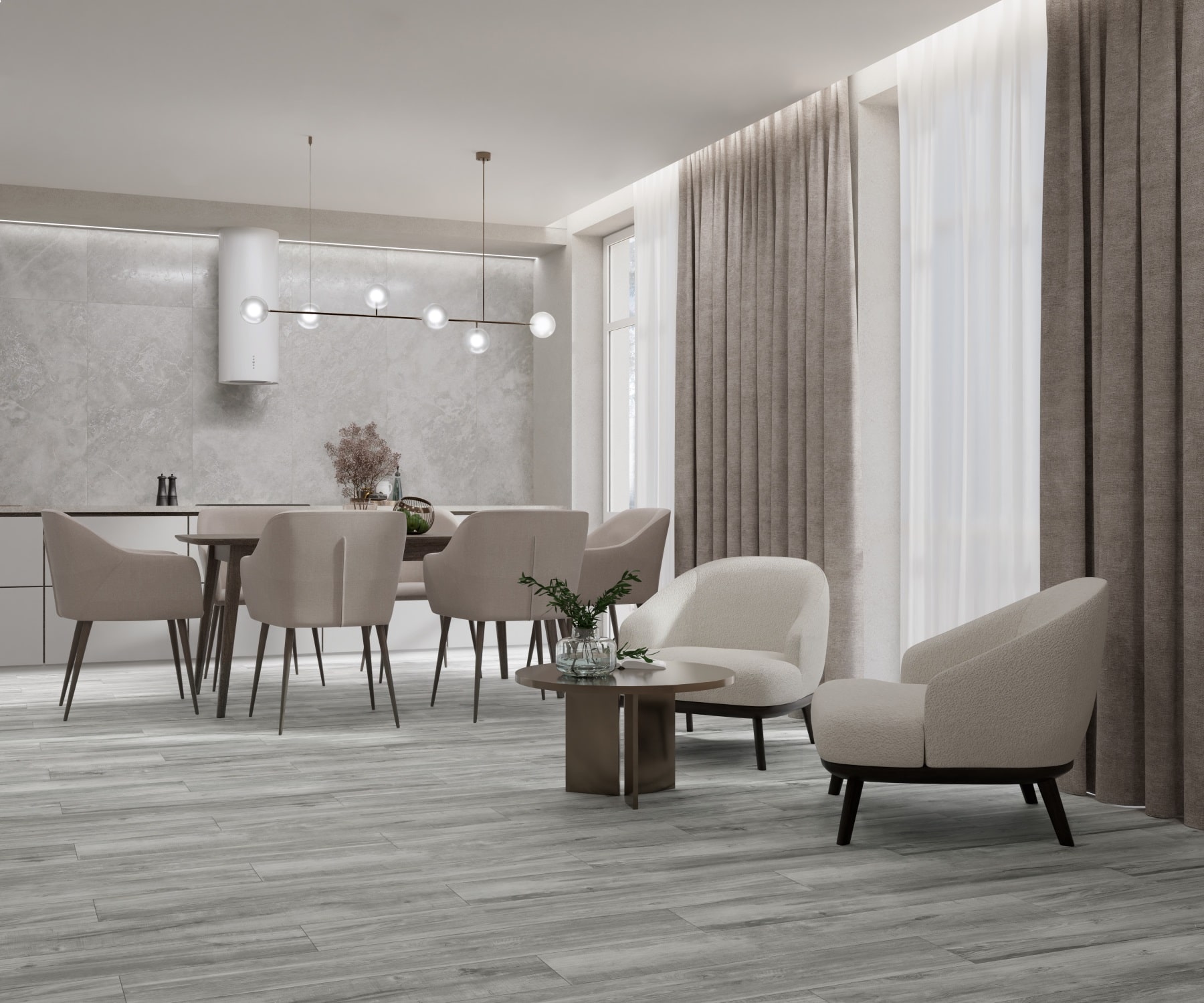 WD104 На пол Taiga Wenge 20x120 - фото 8