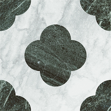 4101196 На пол Dandy Pin White Green 18.6x18.6 - фото 15