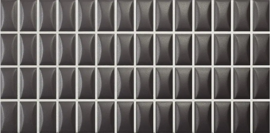 135548 На стену 3D Bars Bevel Onix Matt 12.5x25