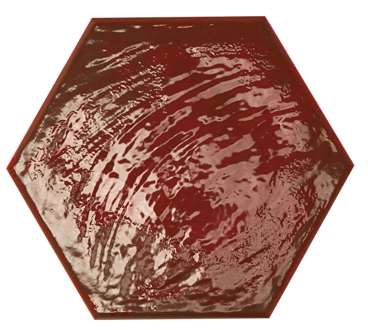 На стену Rain Bordeaux Hex 19.8x22.8 - фото 3