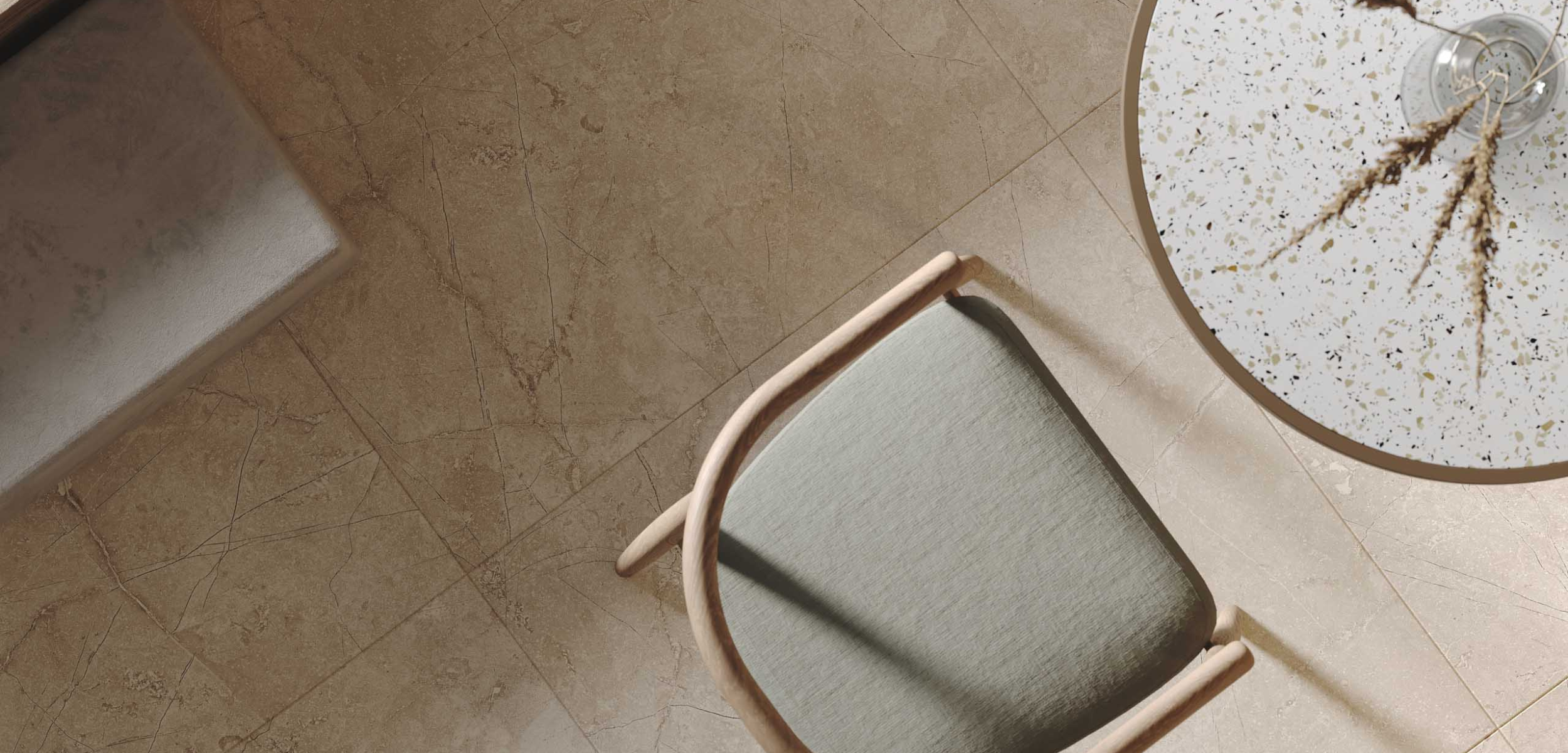 Set/Steptrade/MA02_NS/33x120/S1/Riser/MA02_NS/14,5x120 Ступень Marmulla MA02 Light Beige Неполированная (комплект ступень и подступенок 120x14.5) - фото 8