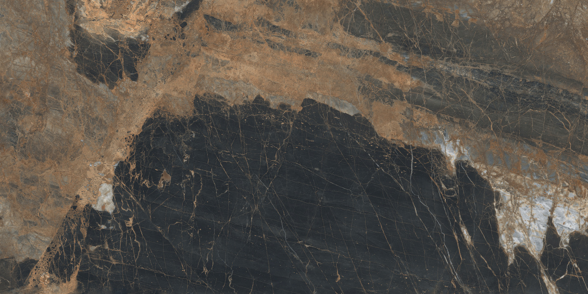 На пол Lunar Marron Коричневый матовый+гл.чернила 80х160 - фото 5