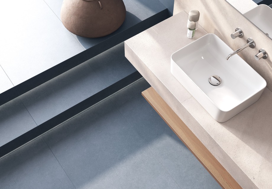 17647 На стену Floresta Цветы синий ректификат 60x120 - фото 14