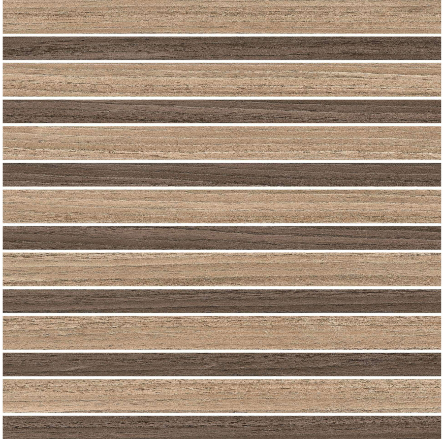 775395 Декор Nature Mood Stripes Mix 2 Comfort 6mm 40x40