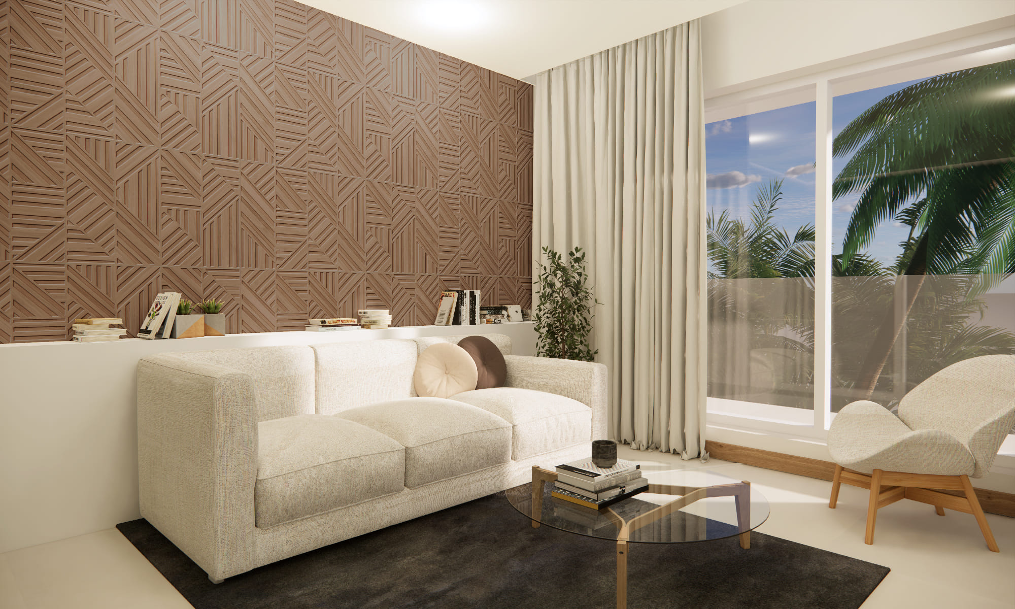 0172500014665 На стену Ess. Rlv. Poppins Natura Matt Rect 60x120 - фото 4