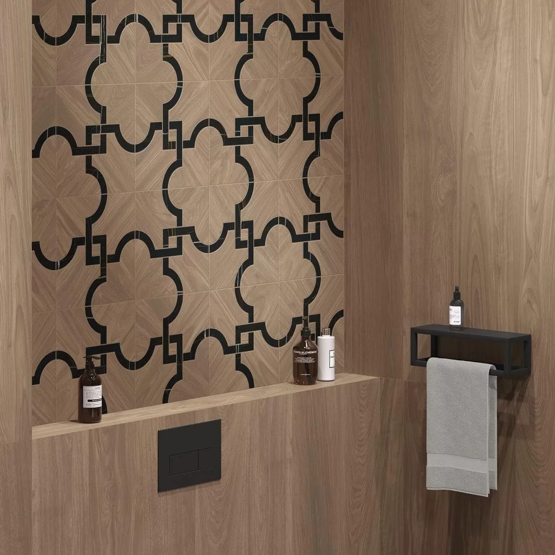 T042/SG5269 На пол Монтиони Мозаичный Коричневый Светлый 34x35.5 - фото 11