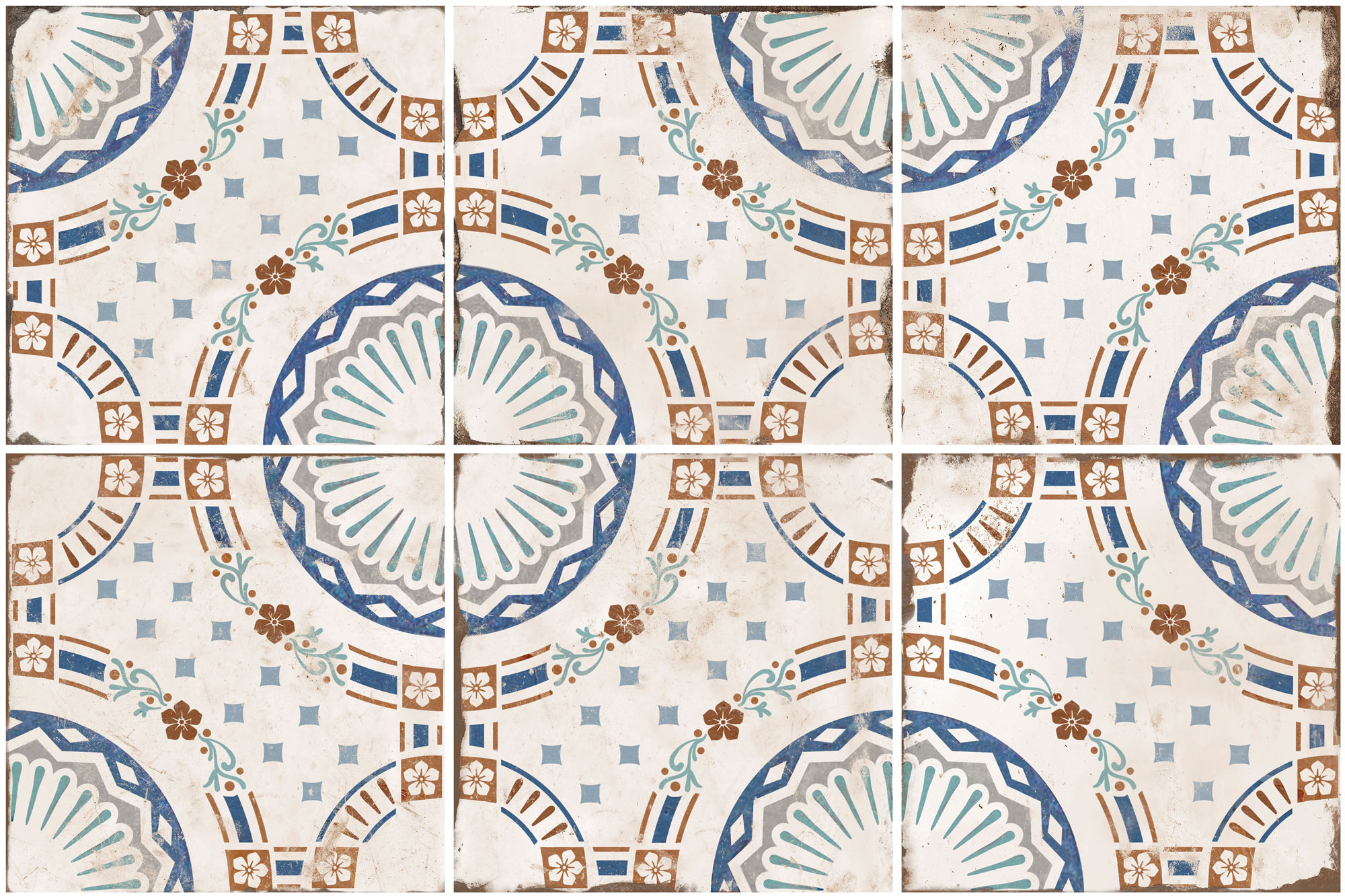 На пол Magnolia Valeria 20х20 - фото 2