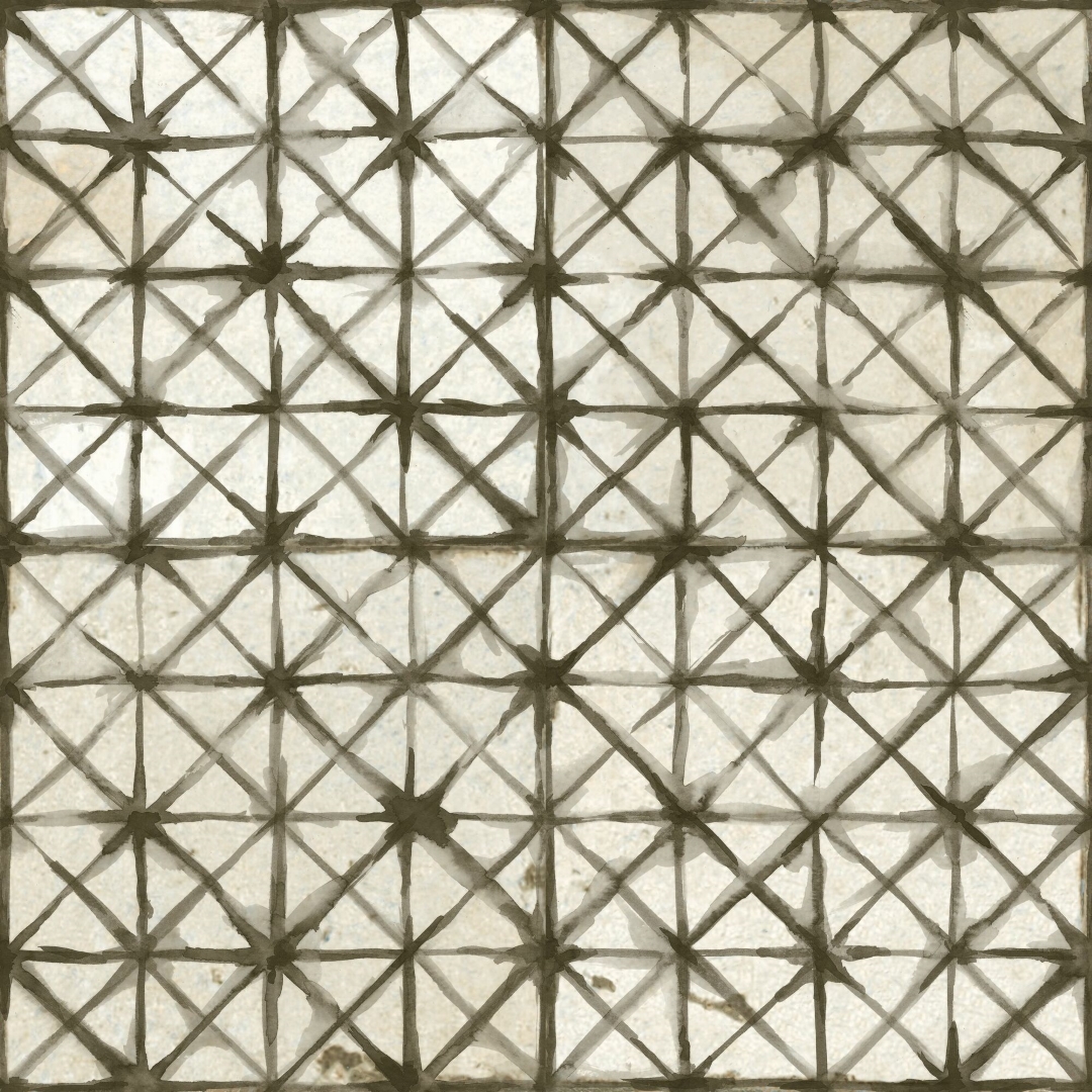 38312 На пол Fs Temple Black 45x45x0.95 - фото 8