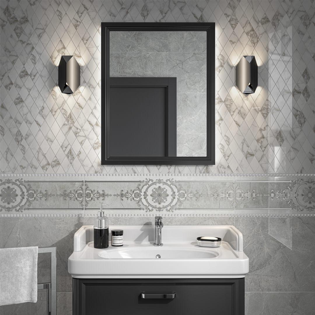 SG850890R На пол Риальто Серый тёмный матовый обрезной 80x80x0.9 - фото 25