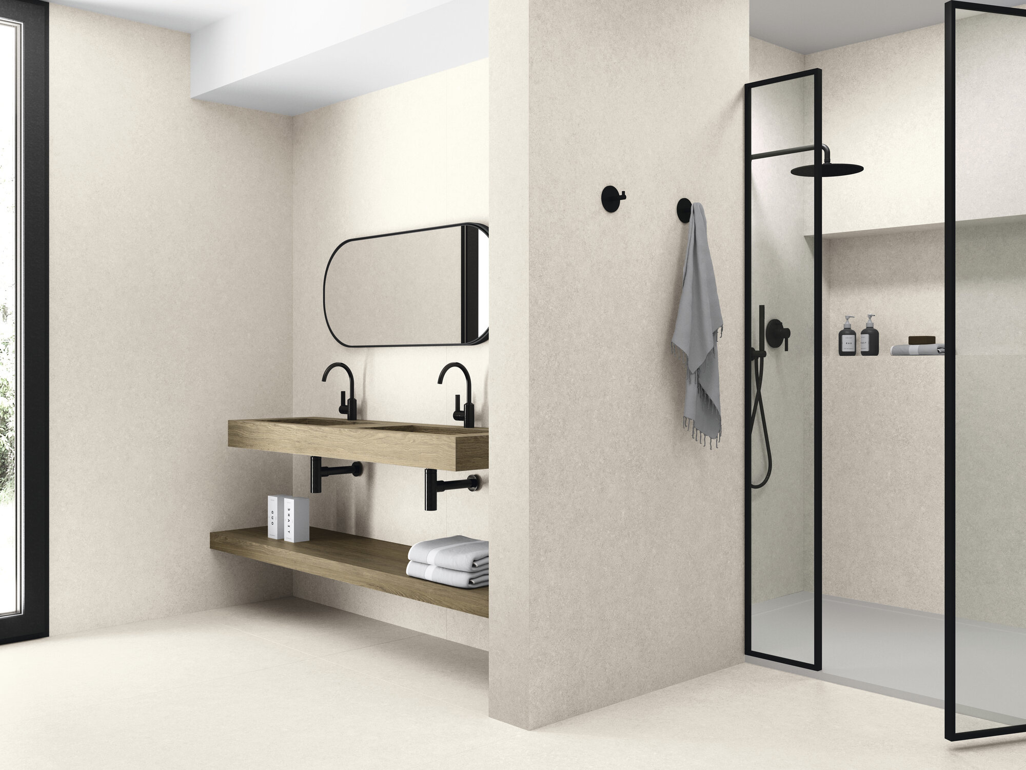 A044519 На стену Iwa Haru White Rect 30x90 - фото 11