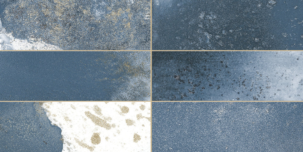 30898 На стену Fs Tradition Brick Blue 20x40 - фото 3