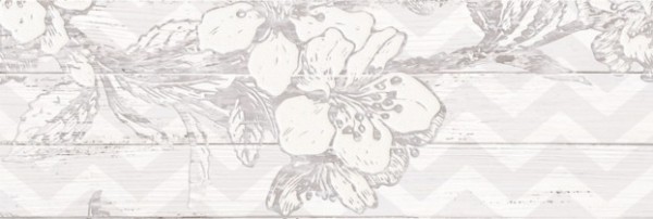 1606-0007 Панно Шебби Шик Цветы Серое (компл. из 3х пл.) - фото 3