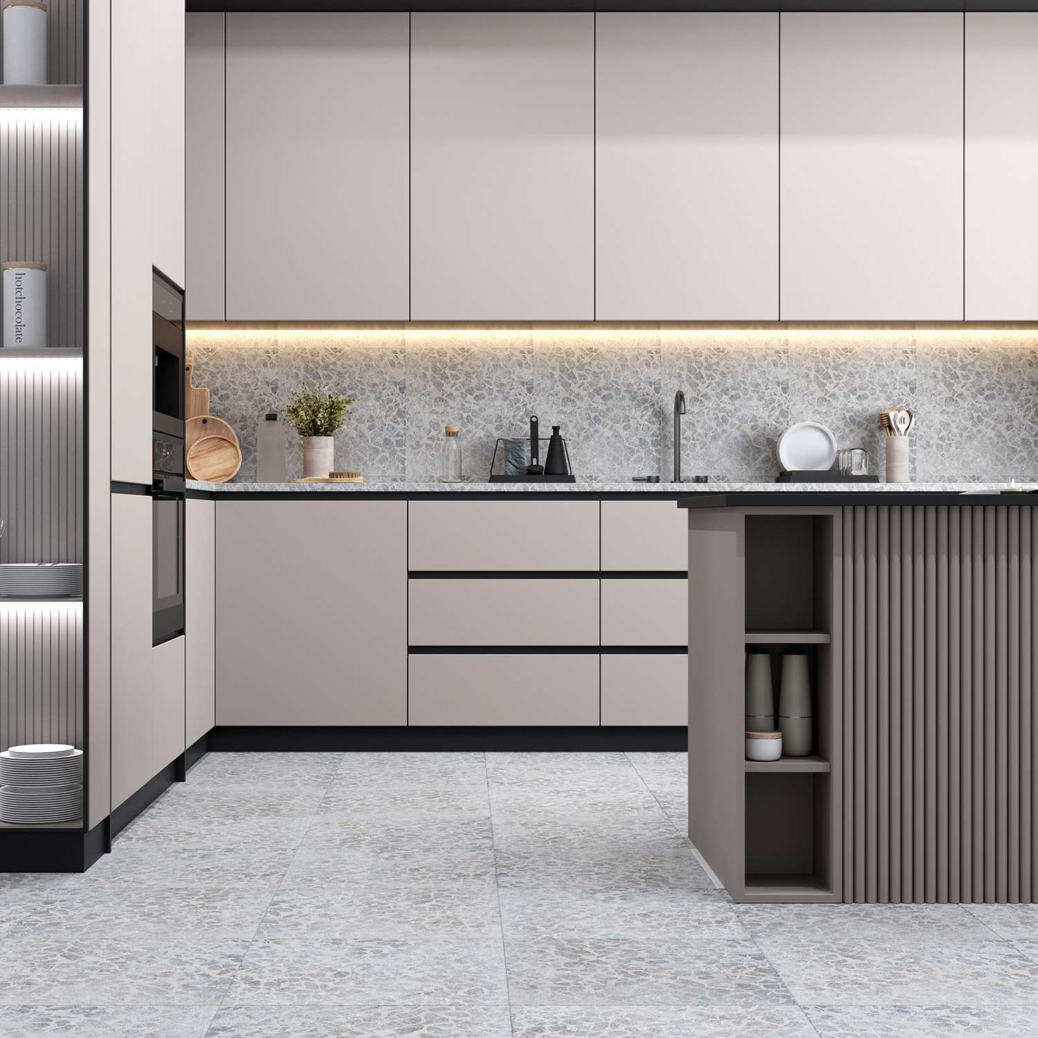 На пол Trinite GP Silver 50х50 - фото 4