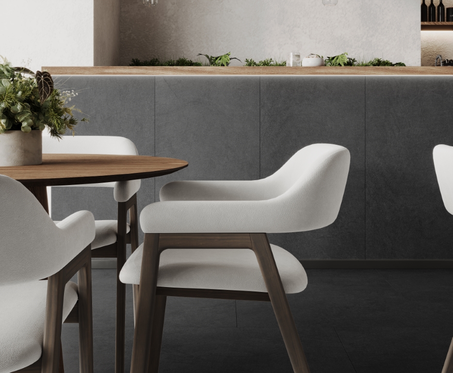 На пол Sandstone Graphite PRO Графитовый матовый R10GR STR 80х80 - фото 10