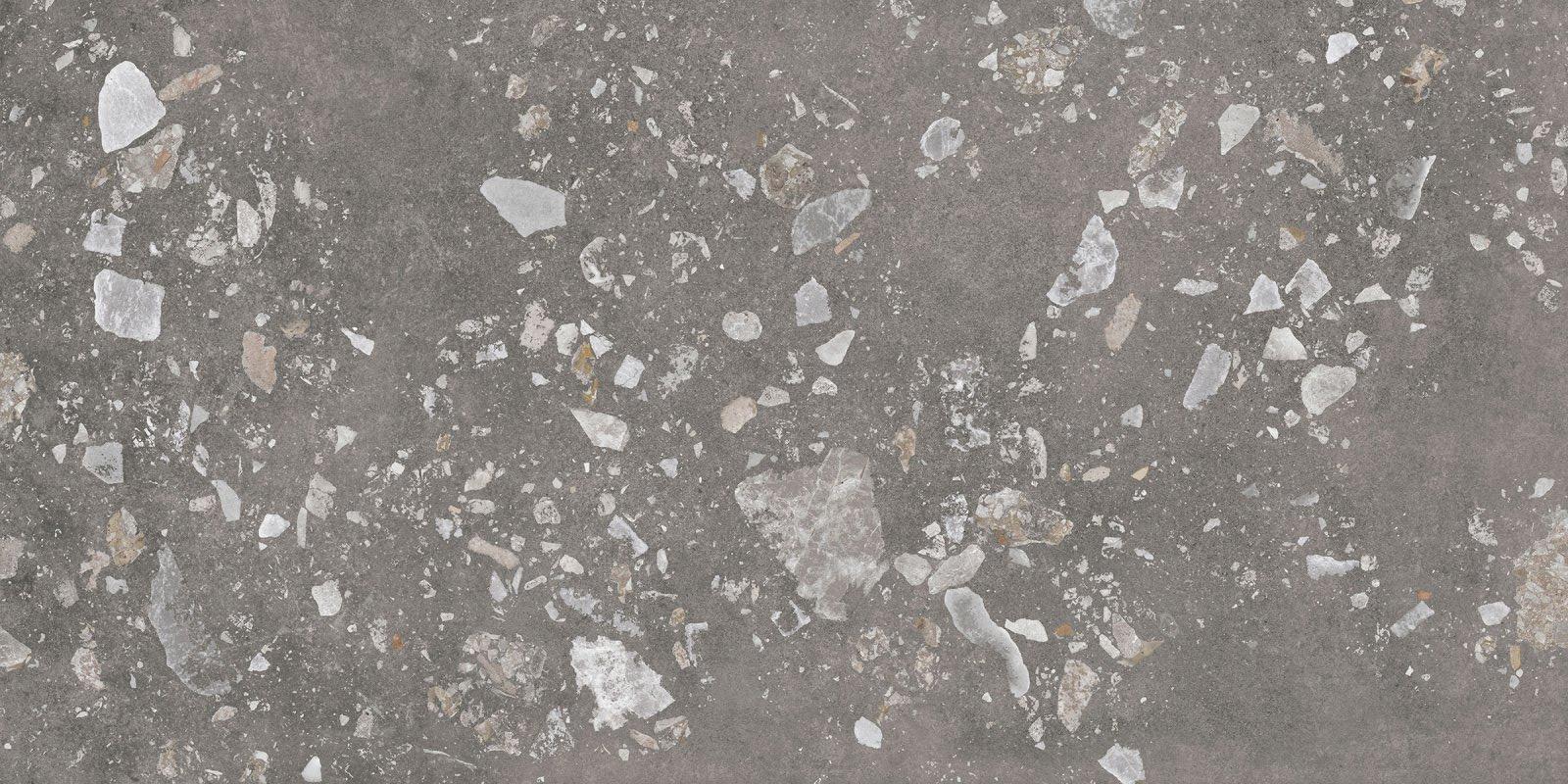 P012207 На пол Yourself Dark Grey Bubble Rett 60x120