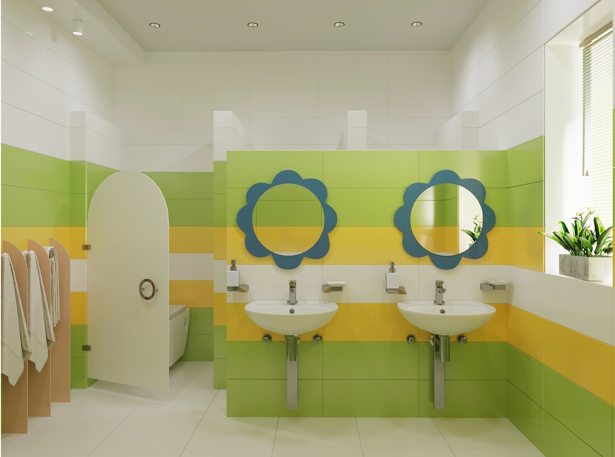 00-00108801 На стену Палитра Розовый SM 20.1x50.5 - фото 4