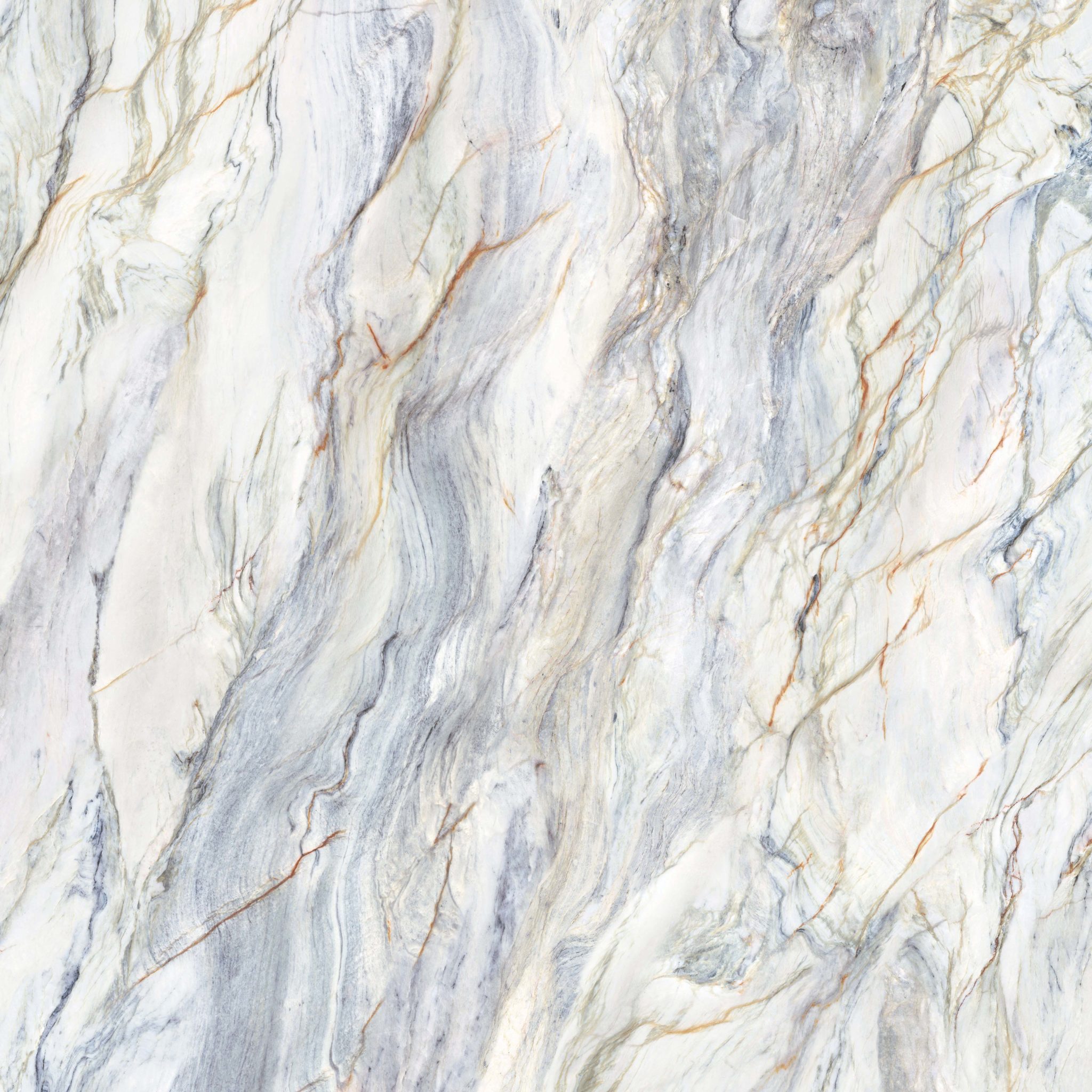 0014346  На пол Sensi Nuance Quarzite Fusion Lux 3D Rett 8.5mm 120x120 - фото 4