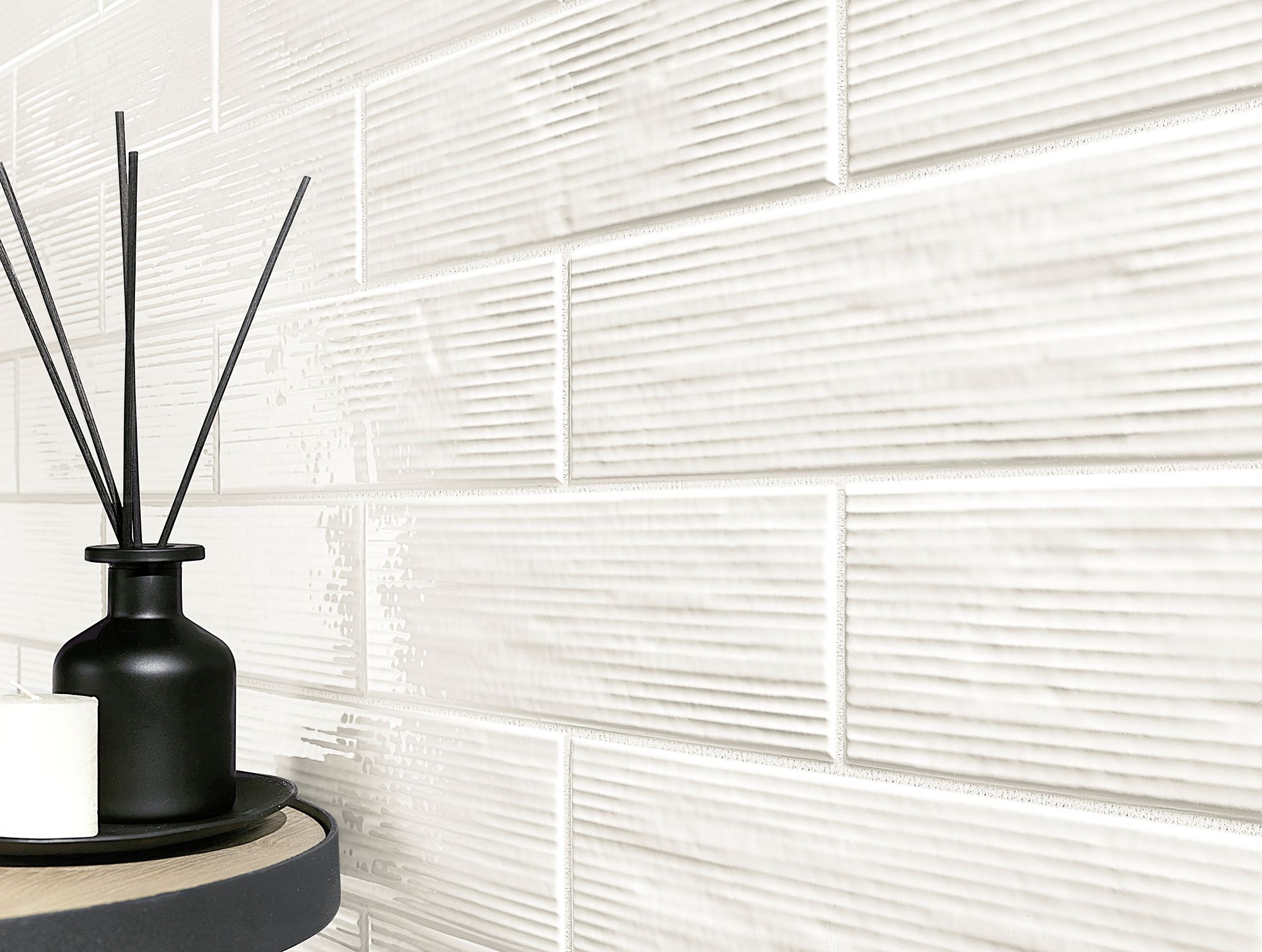 GRV371 На стену Swing White 7.5x30 - фото 2