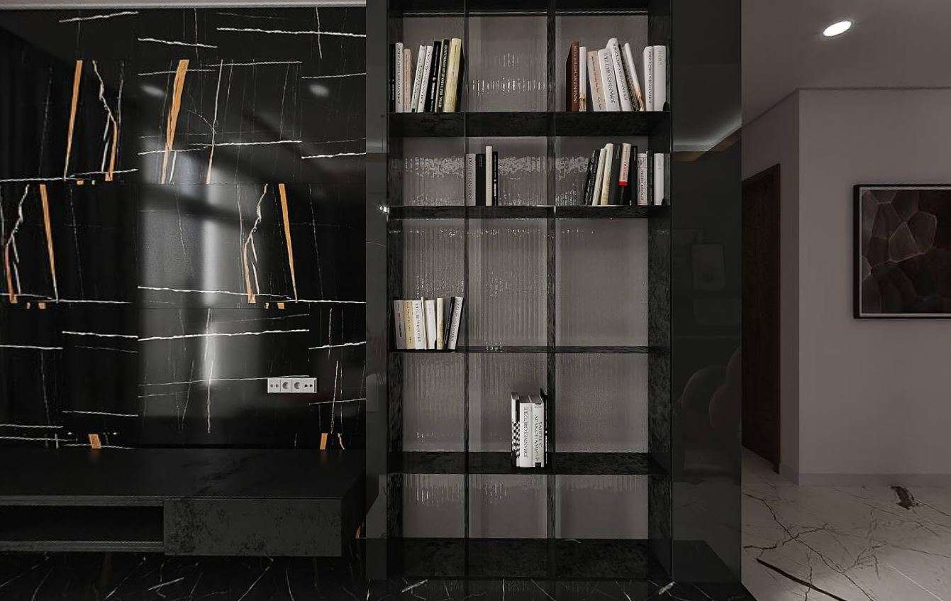 AB 1058HG На пол Lambert Black Gloss - фото 2