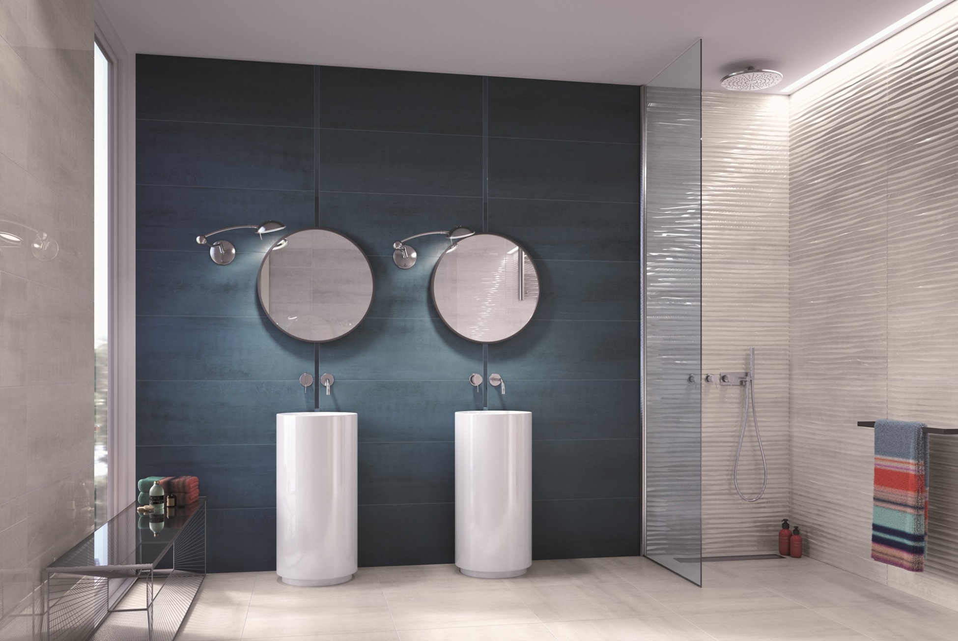 Бордюр Lofty Steel marine POL 89.8x2.3 - фото 3