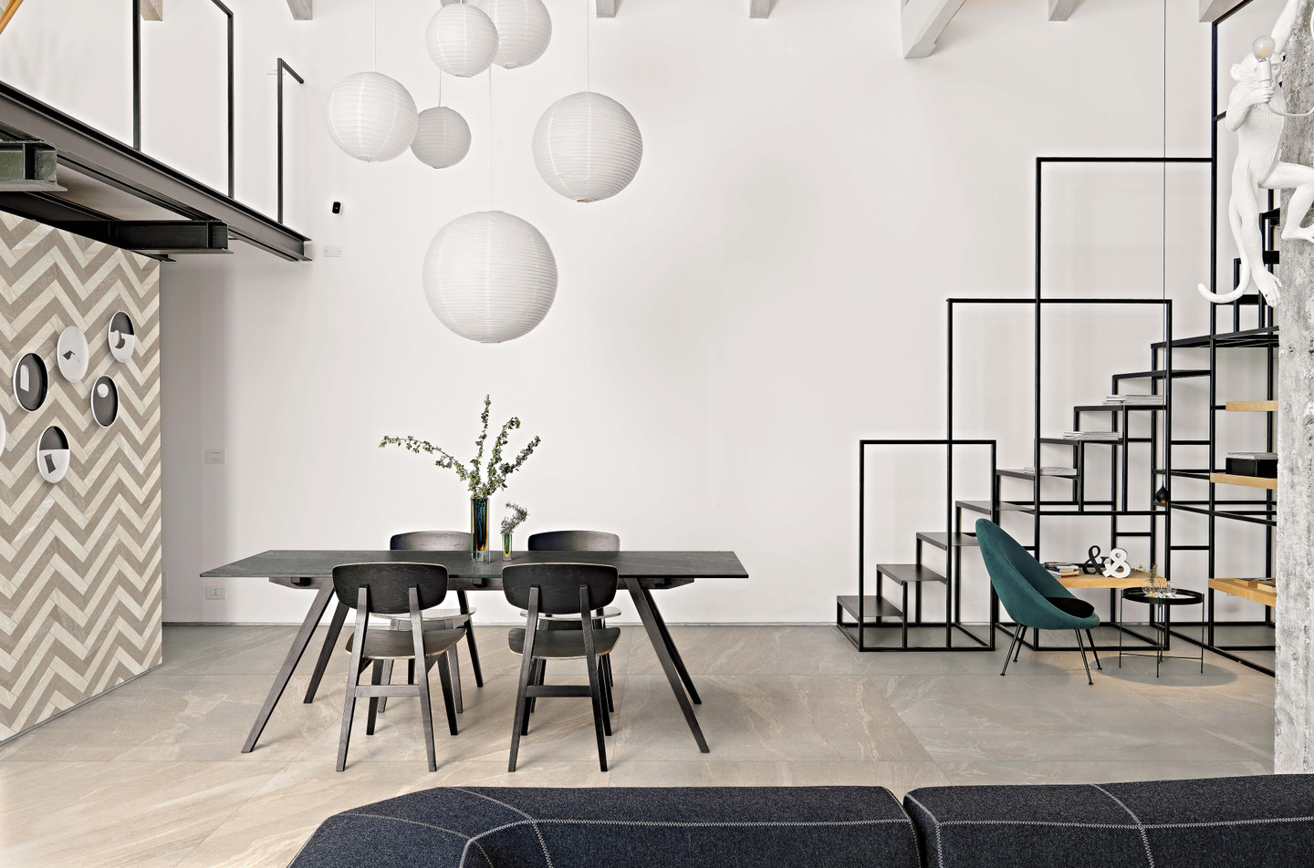 776475 На пол Woodslate Life Dove Matte Ret 60x60 - фото 13