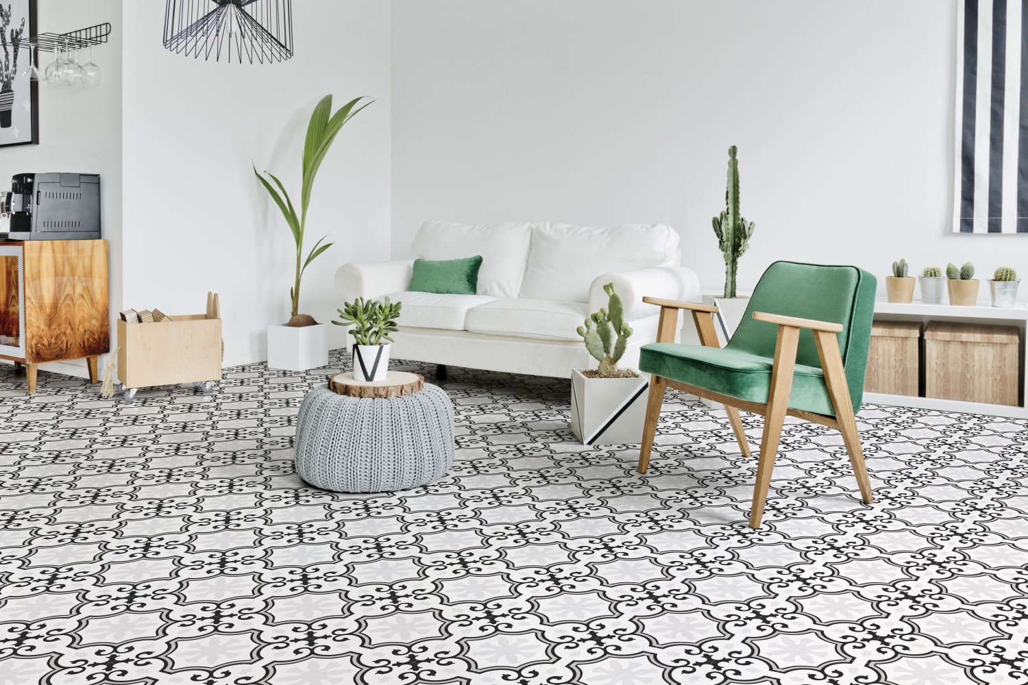 60970 На пол Valencia-Mallorca Barcelona Blanco - фото 2