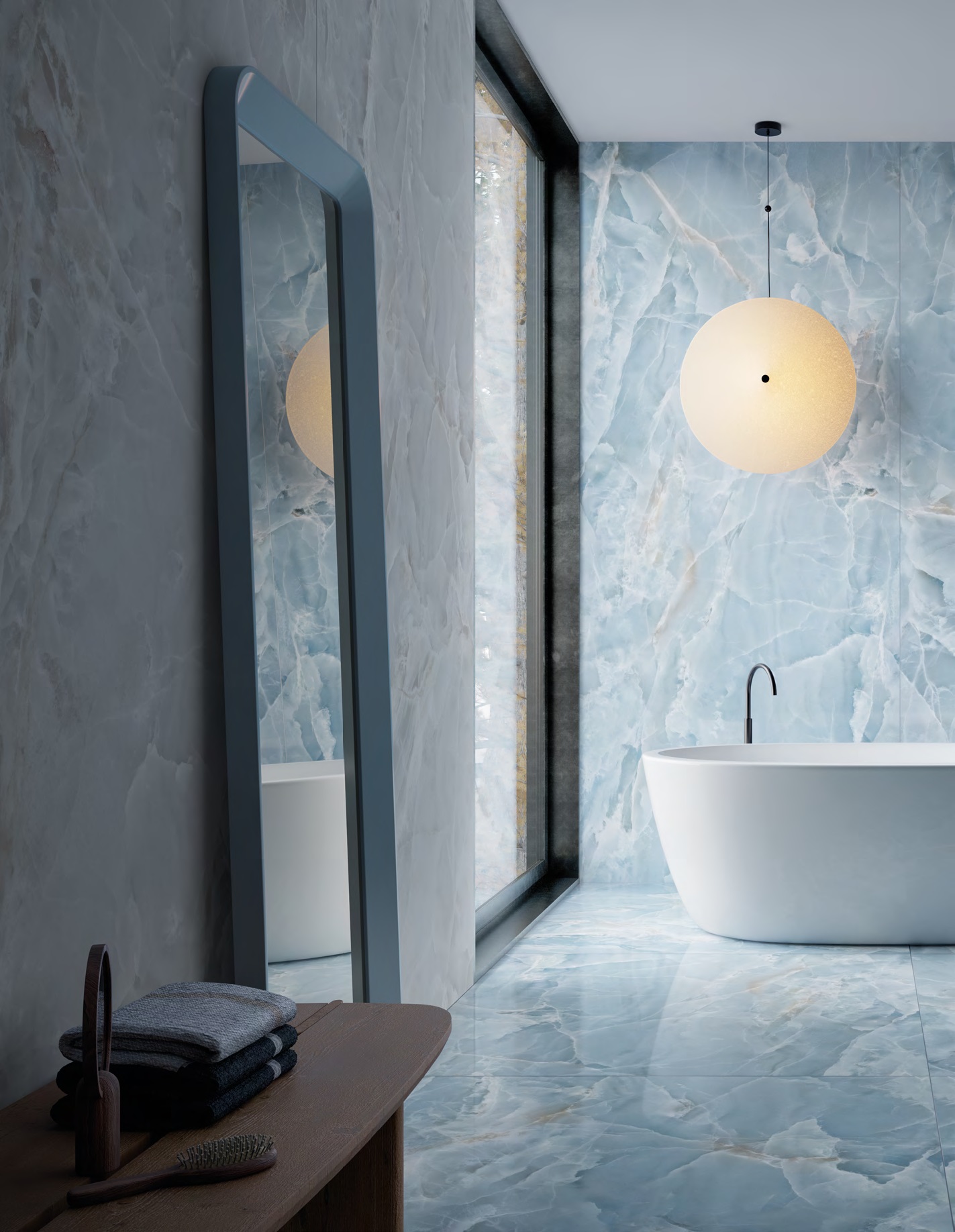 18570293 На пол Alabastri White Lucido 6mm 120x278 - фото 17