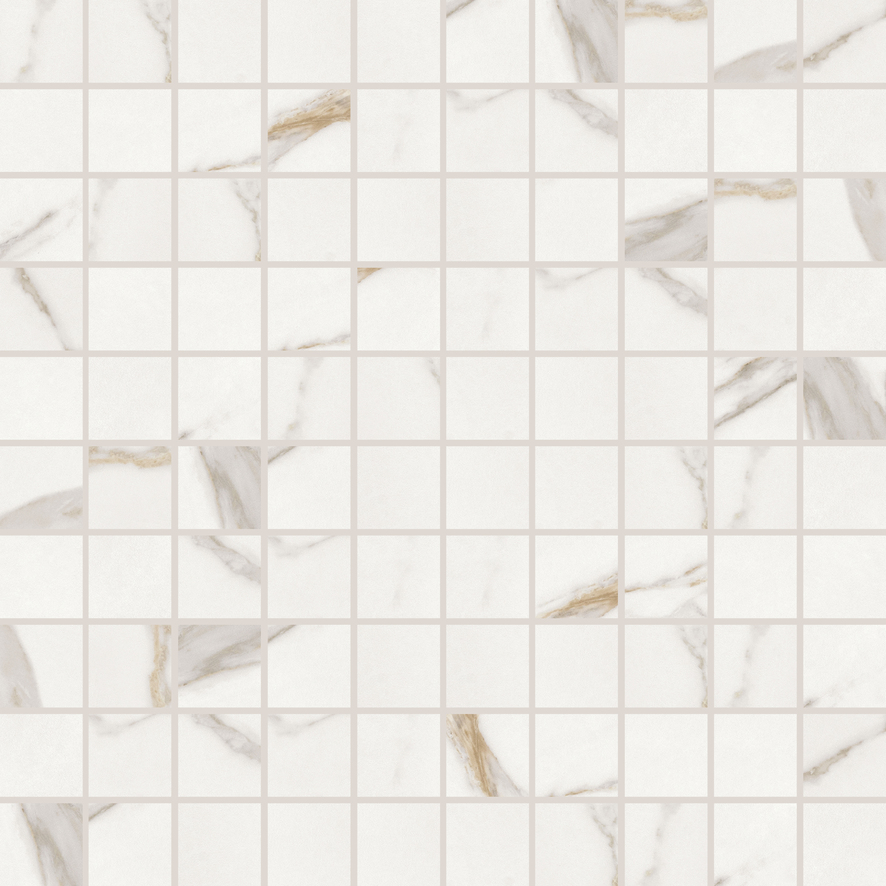 A2M8 Декор Elements Lux Calacatta Gold Mosaico Lappato RT 30x30
