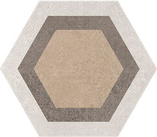 На пол Tripoli Hexa Mix (24 вариаций) - фото 5