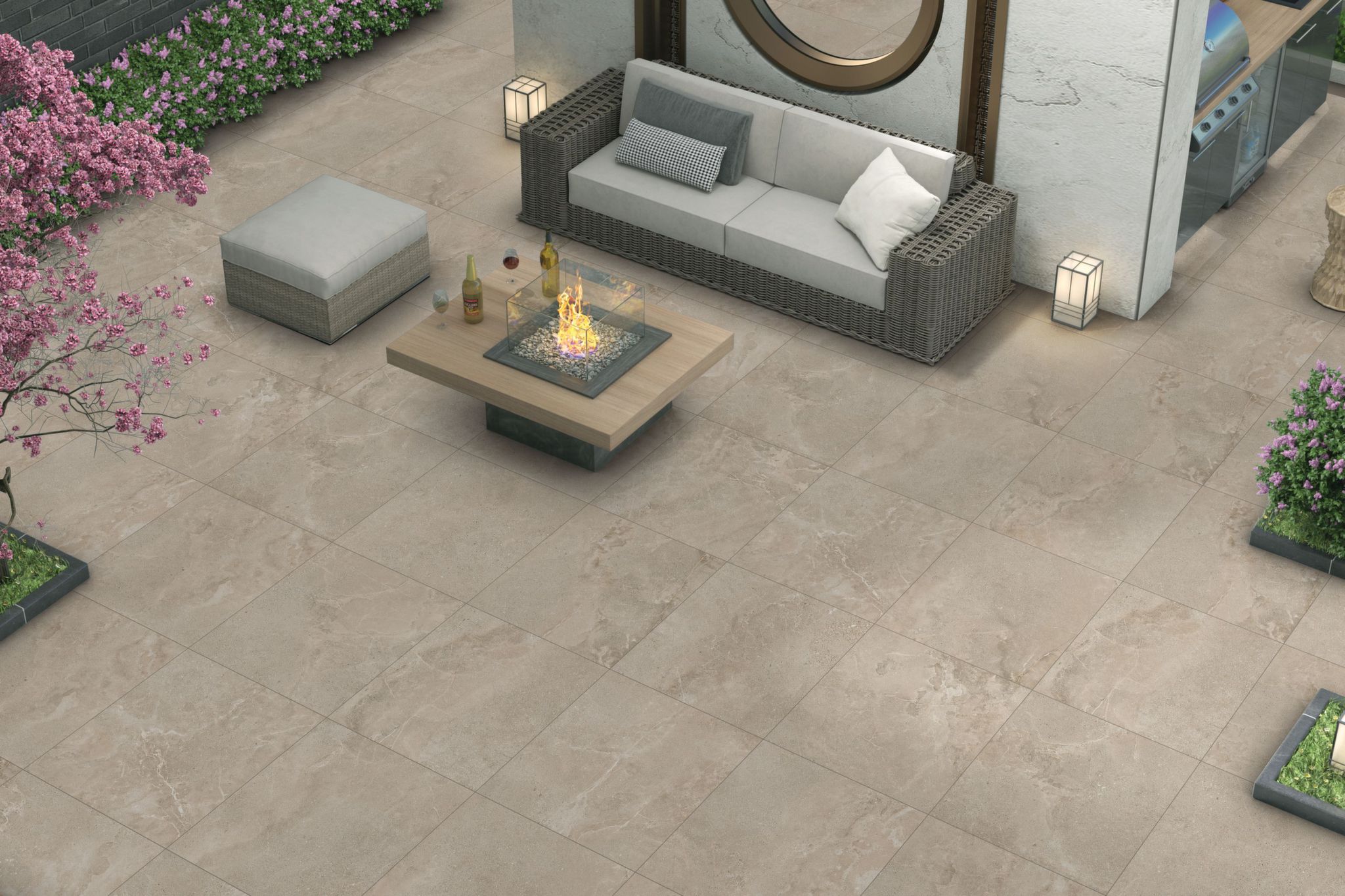 На пол Dome Nut 20mm 60х60 - фото 4