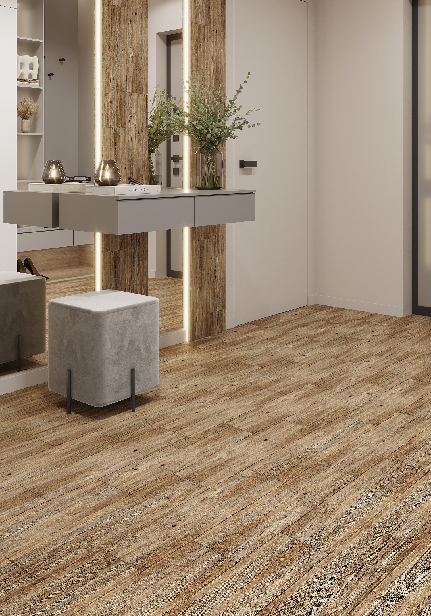 На пол Шервуд Коричневый 594x147 - фото 7