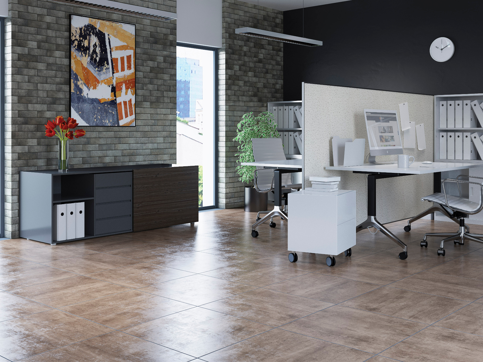 На стену Loft Brick Curry 24.5x6.5 - фото 8